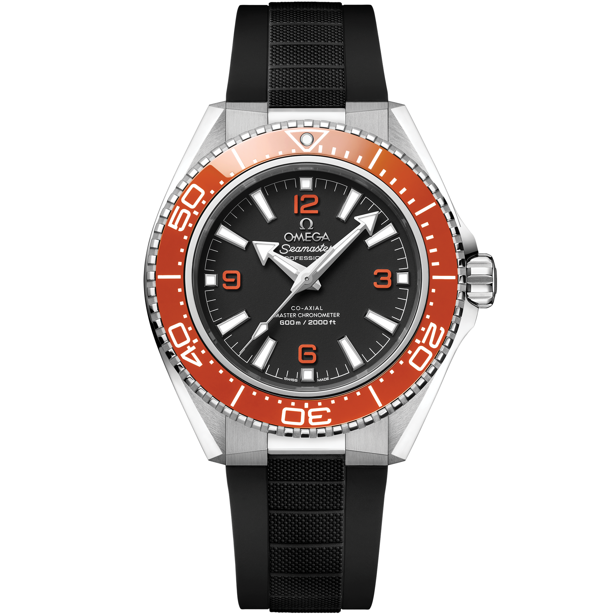 Omega Seamaster Planet Ocean 600M 217.32.42.21.01.003 42 mm Steel Black Dial Black Rubber Strap Watch