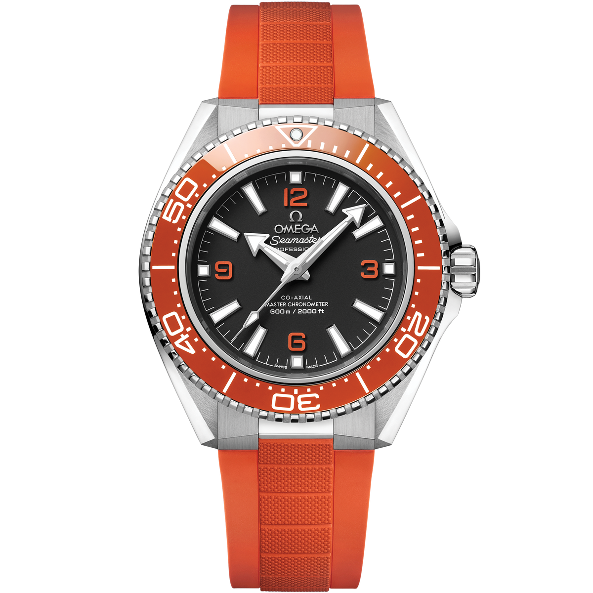 OMEGA Seamaster Planet Ocean 600M 217.32.42.21.01.004, 42 mm steel with black dial – front view