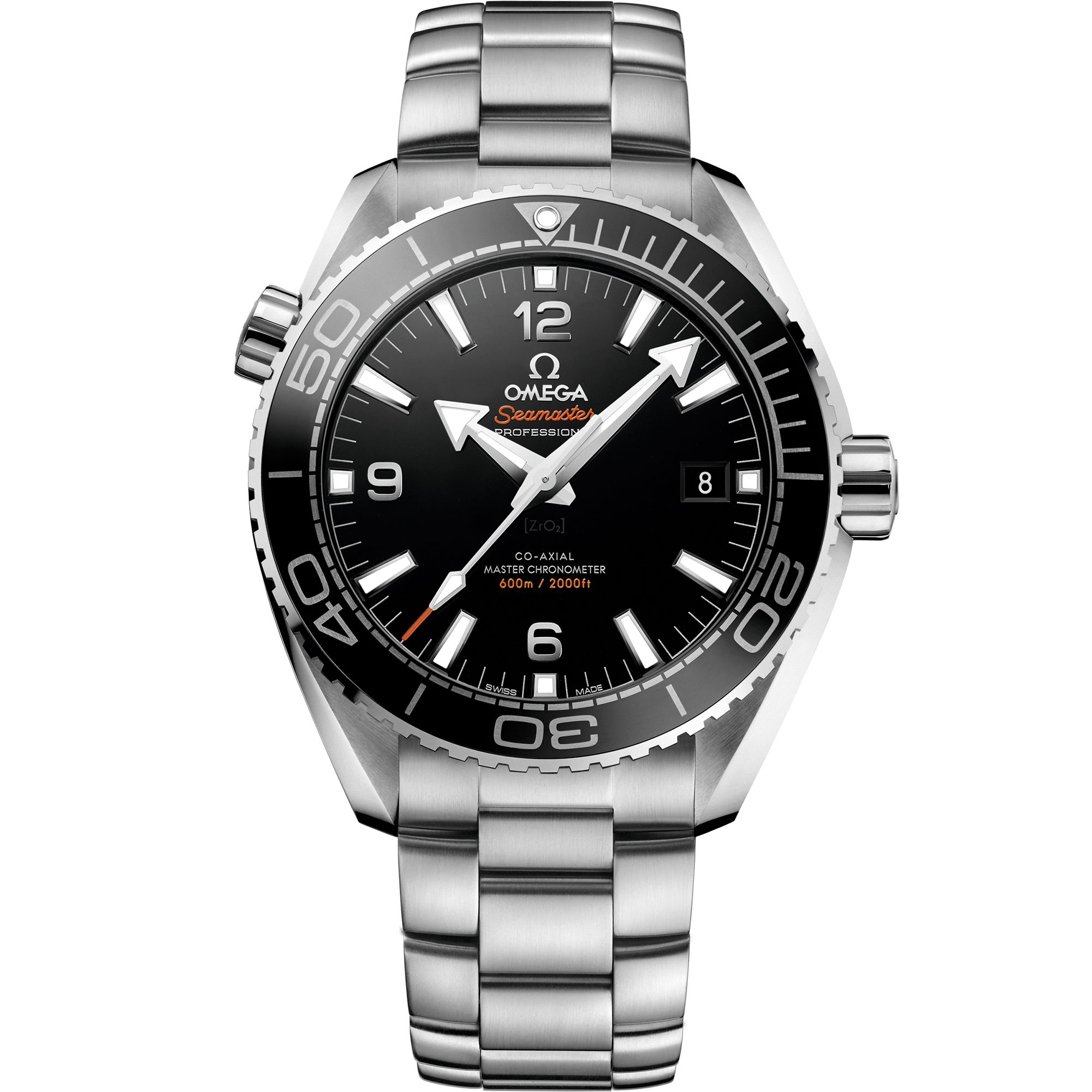 Omega Seamaster Planet Ocean 600M 215.30.44.21.01.001 43.5 mm Steel Black Dial Watch for Men