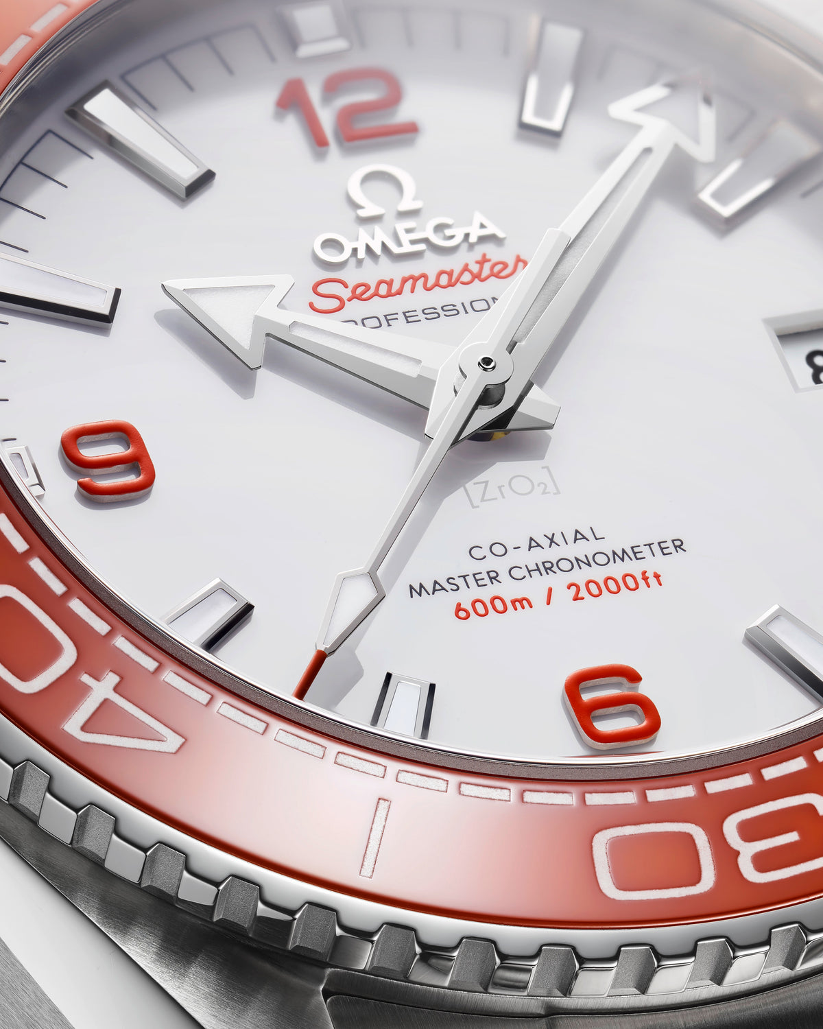OMEGA Seamaster Planet Ocean 600M 215.30.44.21.04.001, 43.5 mm steel with white dial – official gallery image 3