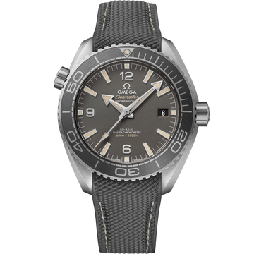 OMEGA Seamaster Planet Ocean 600M 215.32.44.21.01.002, 43.5 mm steel with grey dial – front view
