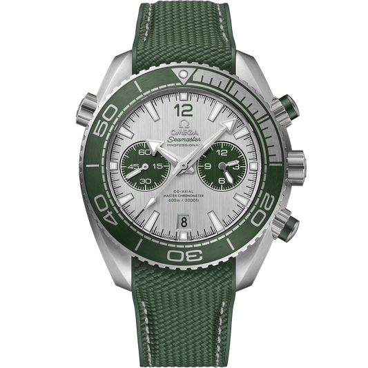 OMEGA Seamaster Planet Ocean 600M Chronograph 215.32.46.51.06.001, 45.5 mm steel with grey dial – front view