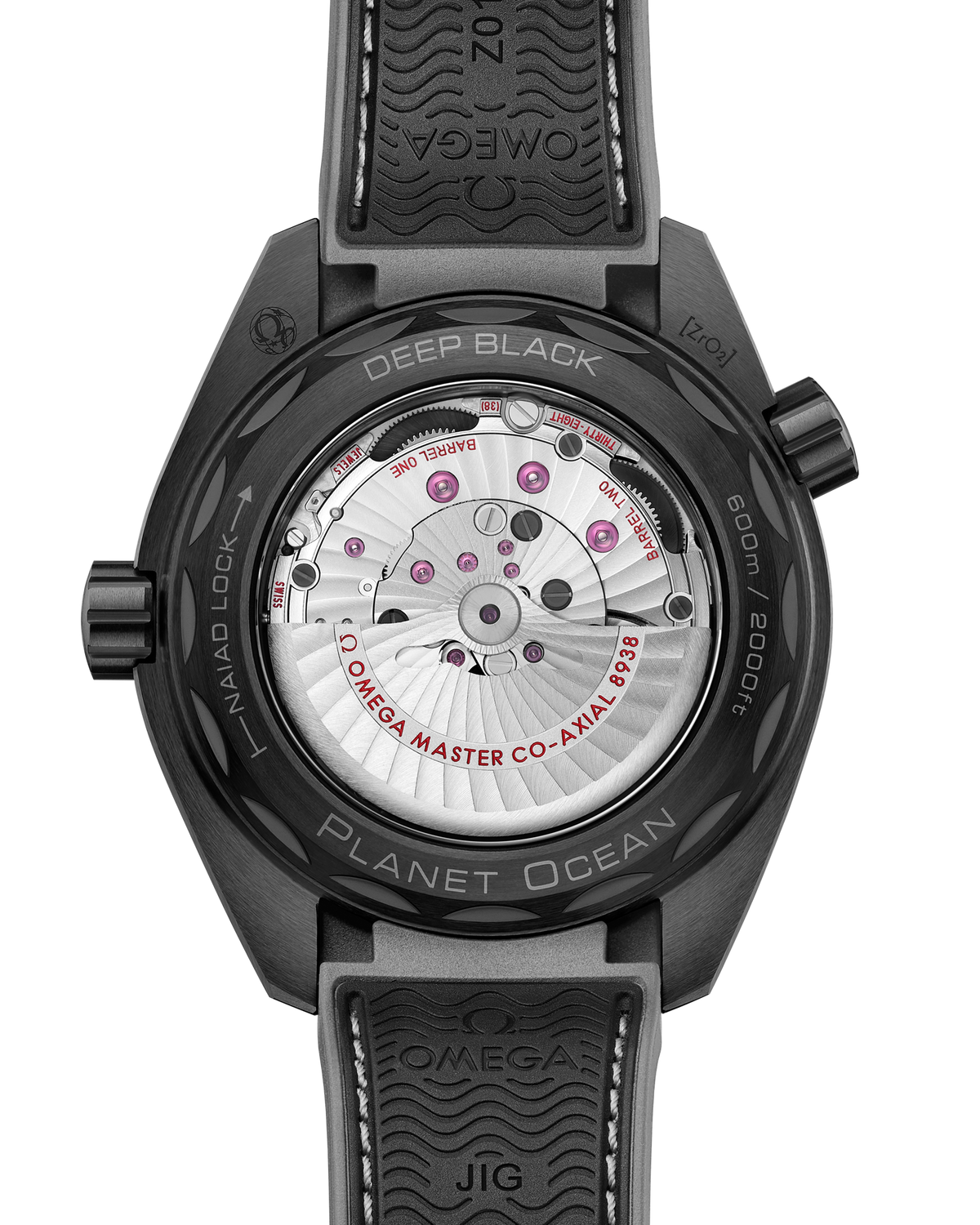 OMEGA Seamaster Planet Ocean Worldtimer 215.92.46.22.01.007, 45.5 mm black ceramic with black dial – official gallery image 2