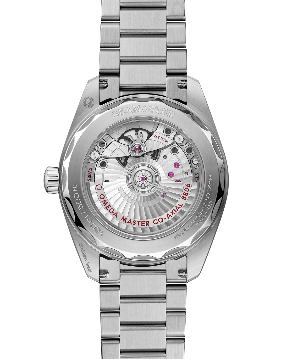 OMEGA Seamaster Railmaster 235.10.38.20.06.001, 38 mm steel with grey dial – official gallery image 2