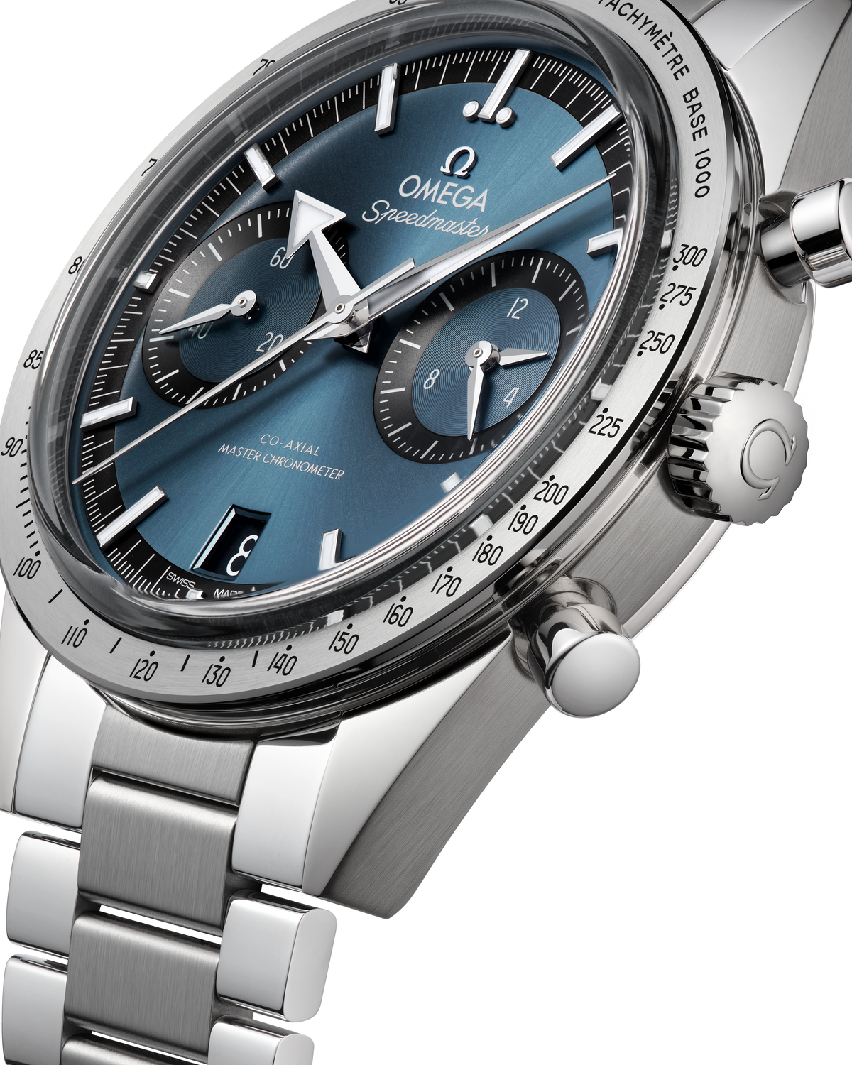 OMEGA Speedmaster '57 332.10.41.51.03.001, 40.5 mm steel with blue dial – official gallery image 3