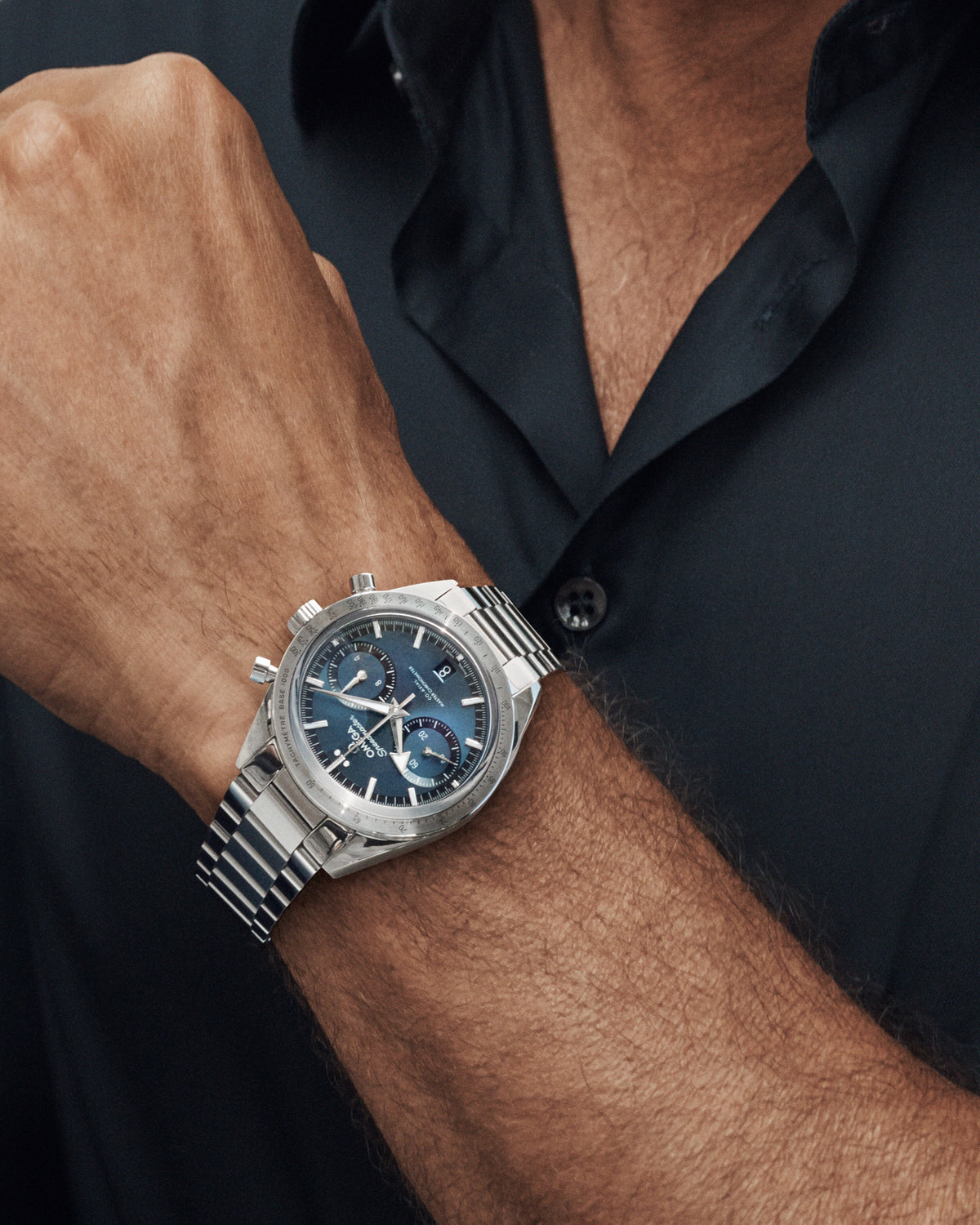 OMEGA Speedmaster '57 332.10.41.51.03.001, 40.5 mm steel with blue dial – official gallery image 5
