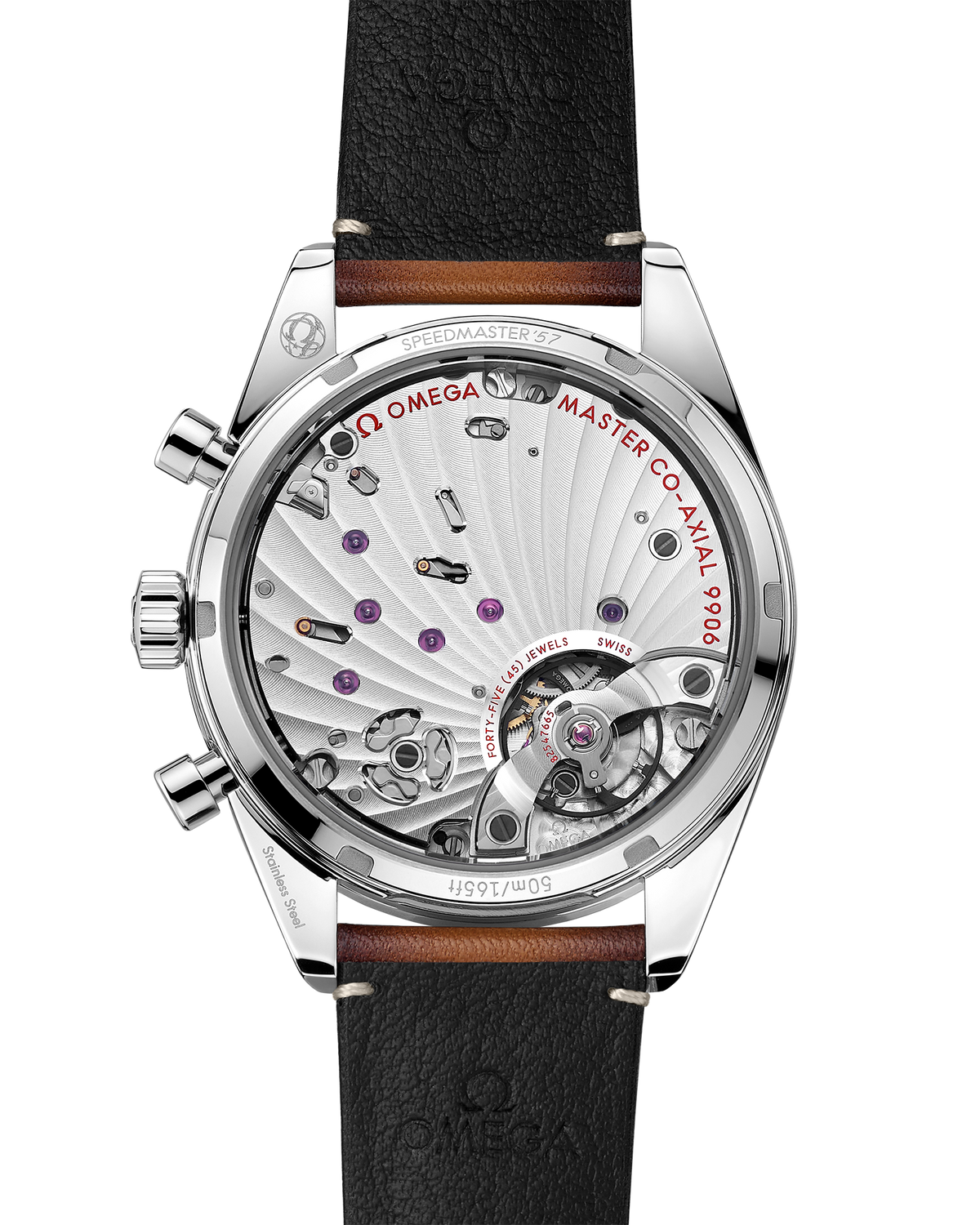 OMEGA Speedmaster '57 332.12.41.51.01.001, 40.5 mm steel with black dial – official gallery image 2