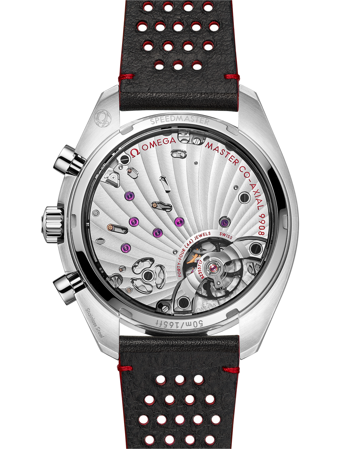 OMEGA Speedmaster Chronoscope 329.32.43.51.02.001, 43 mm steel with silver dial – official gallery image 2