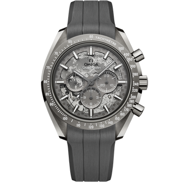 OMEGA Speedmaster Grey Side of the Moon 310.92.44.50.06.002, 44.25 mm grey ceramic with grey dial – front view