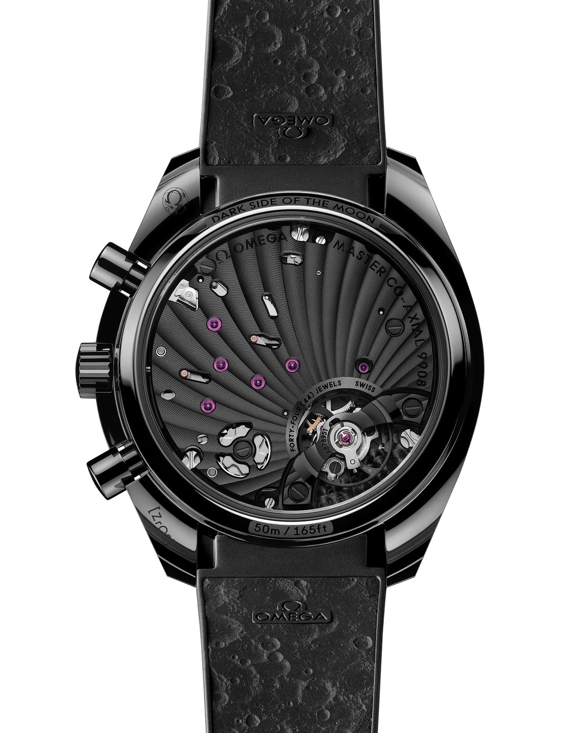OMEGA Speedmaster Dark Side of the Moon 310.92.44.51.01.001, 44.25 mm black ceramic with black dial – official gallery image 2