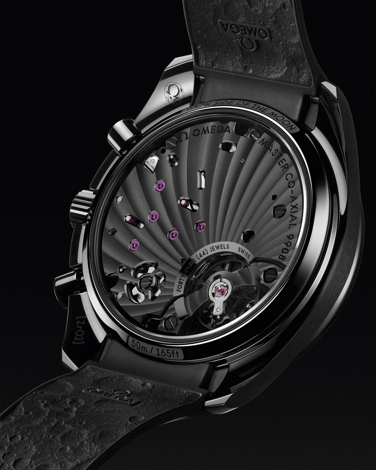 OMEGA Speedmaster Dark Side of the Moon 310.92.44.51.01.001, 44.25 mm black ceramic with black dial – official gallery image 5