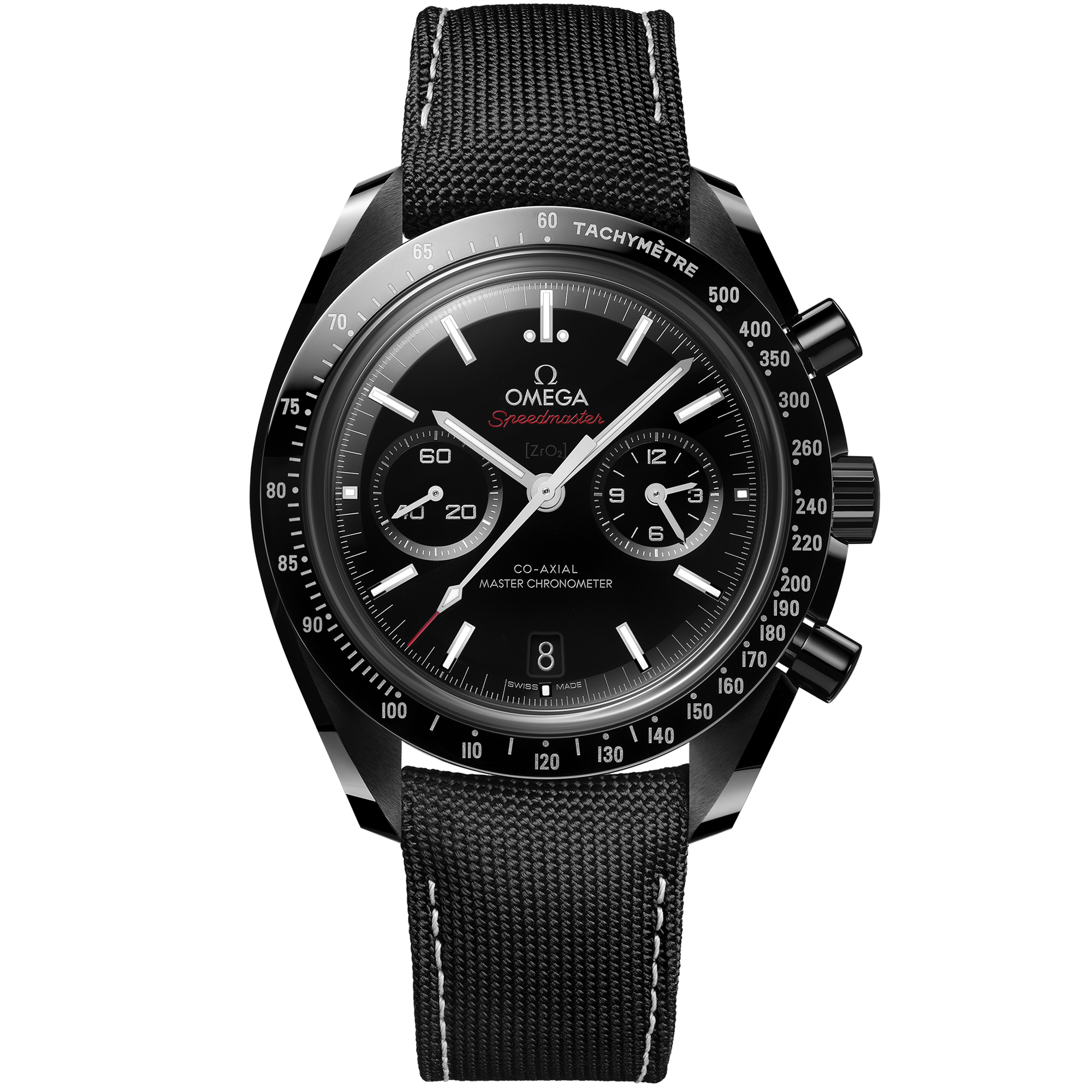 Omega Speedmaster Dark Side of the Moon 310.92.44.51.01.002 44.25 mm Black Ceramic Black Dial Black Fabric Strap Watch