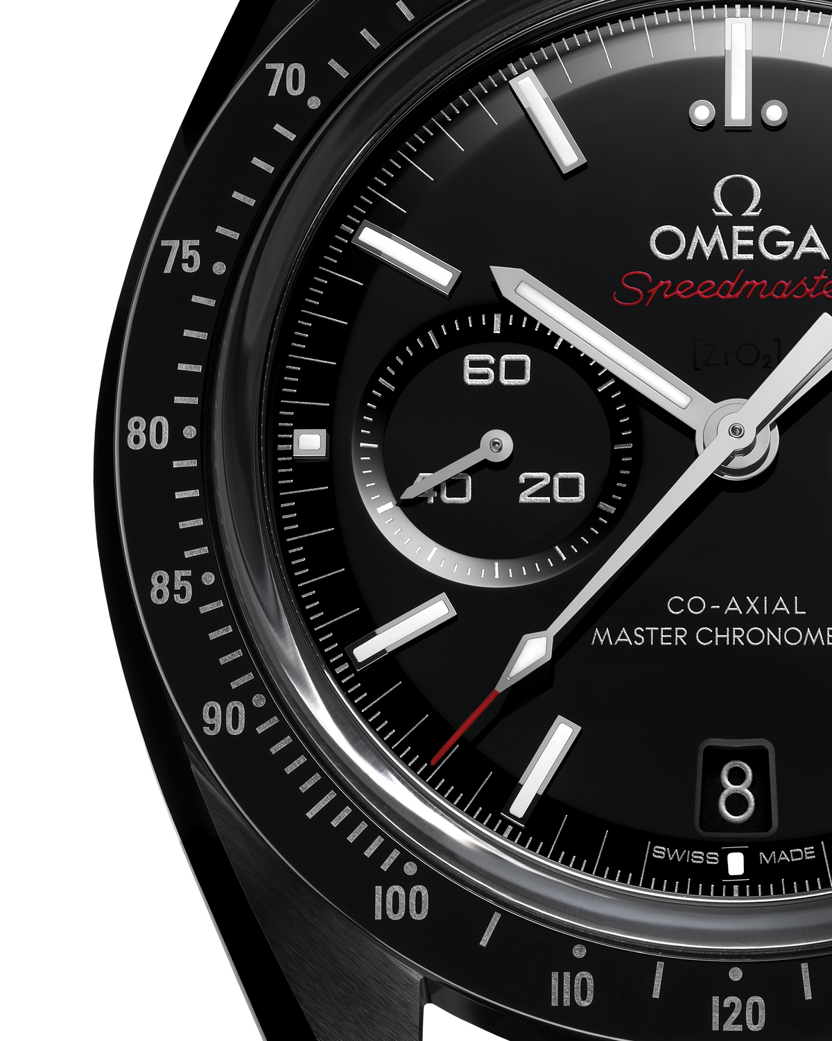 OMEGA Speedmaster Dark Side of the Moon 310.92.44.51.01.002, 44.25 mm black ceramic with black dial – official gallery image 3