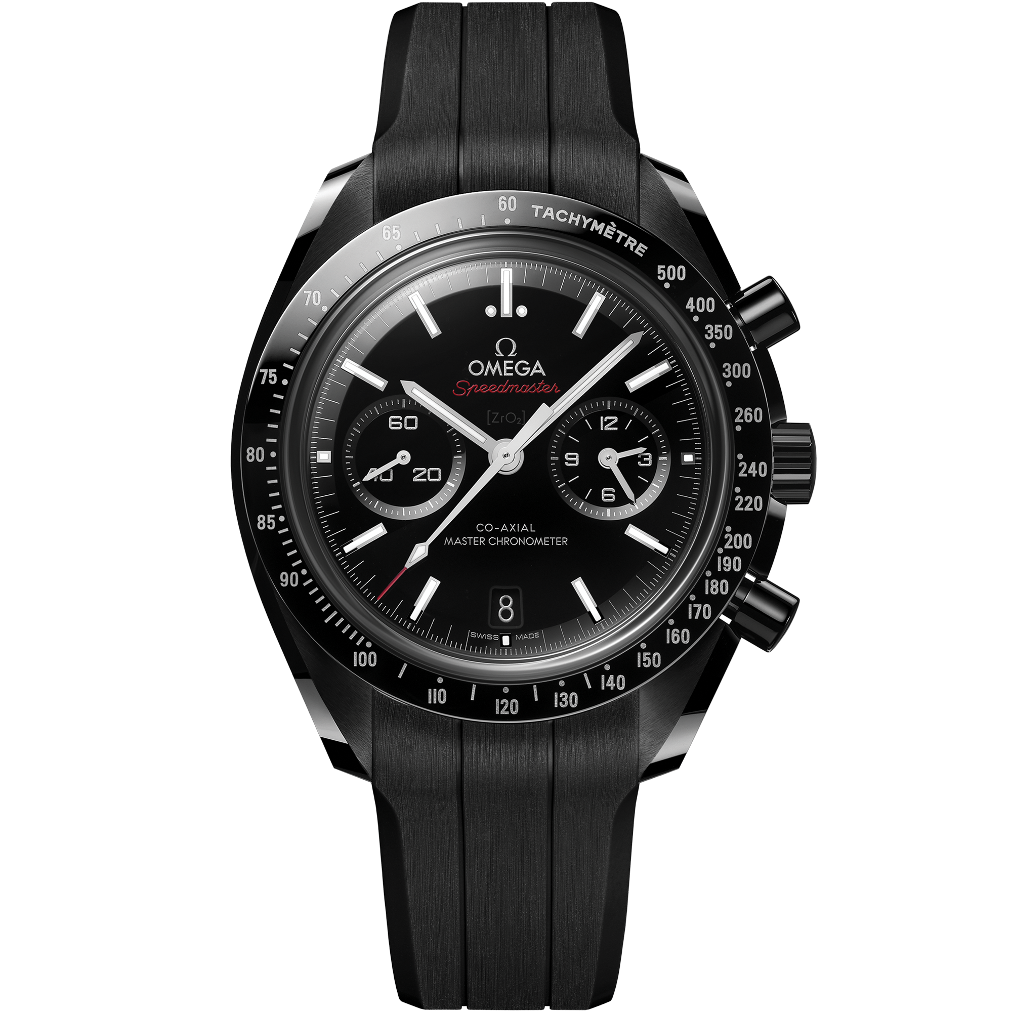 Omega Speedmaster Dark Side of the Moon 310.92.44.51.01.004 44.25 mm Black Ceramic Black Dial Black Rubber Strap Watch