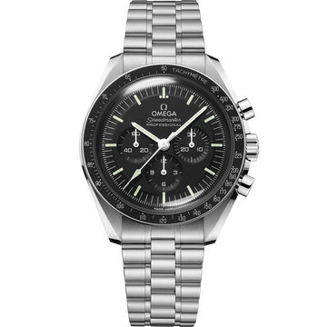 OMEGA Speedmaster Moonwatch Professional 310.30.42.50.01.001, 42 mm steel with black dial – front view