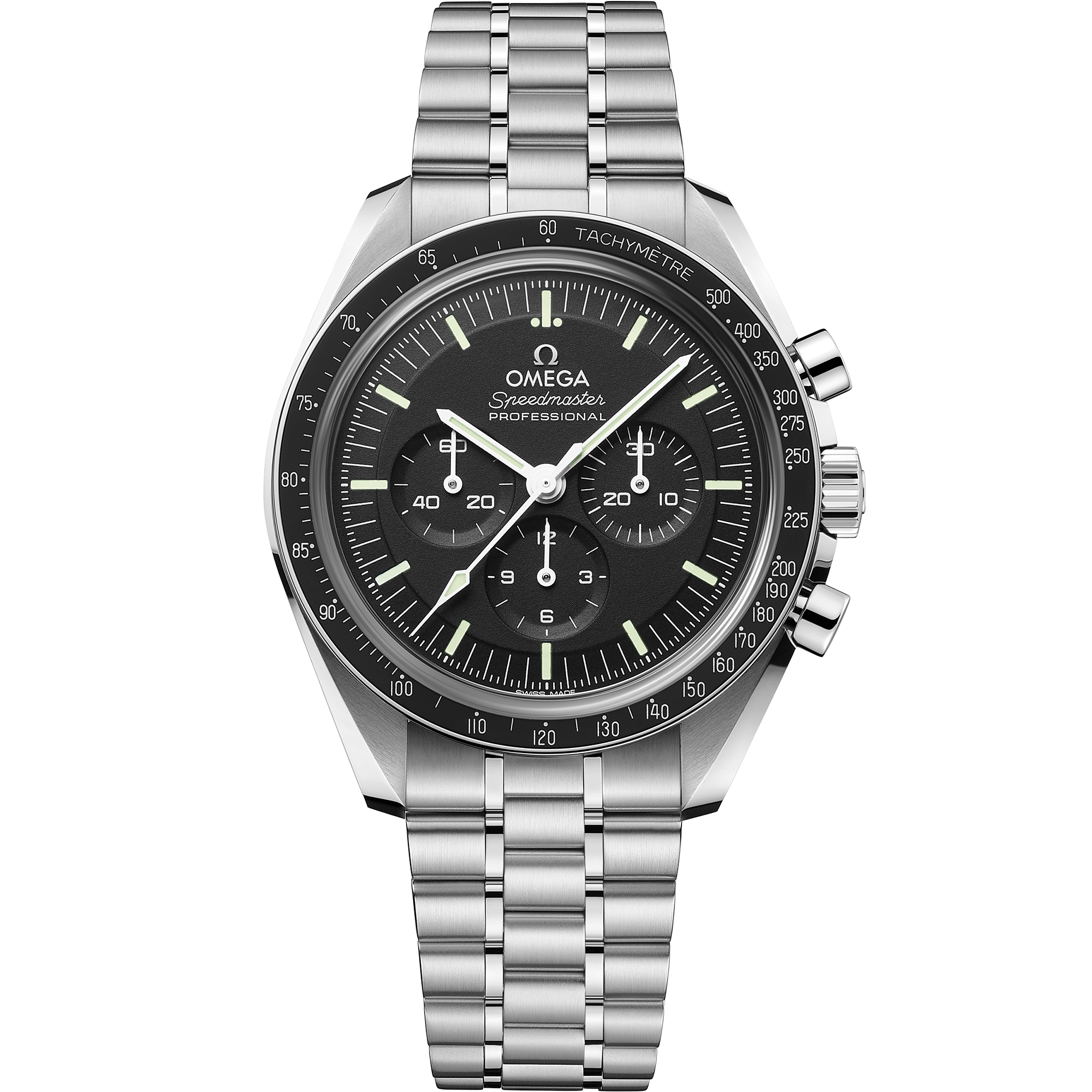 Omega Speedmaster Moonwatch Professional 310.30.42.50.01.002 42 mm Steel Black Dial Watch for Men