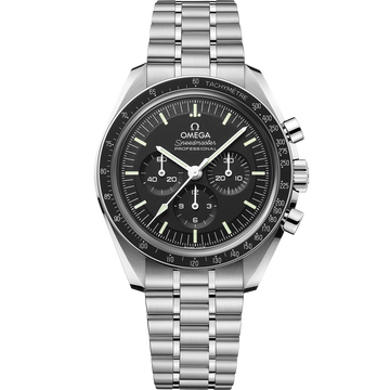 OMEGA Speedmaster Moonwatch Professional 310.30.42.50.01.002, 42 mm steel with black dial – front view