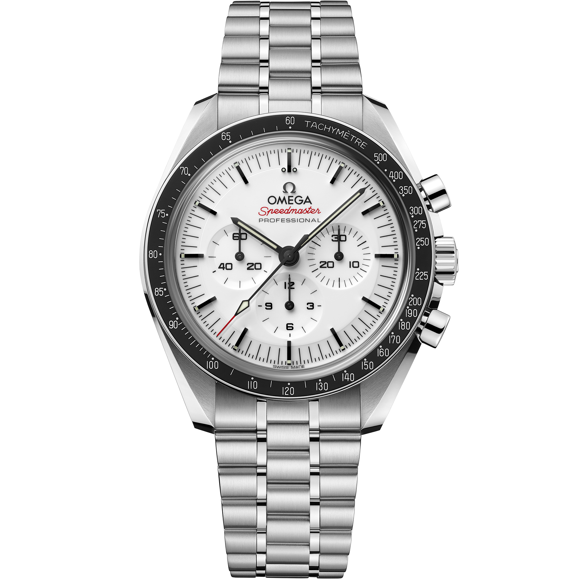 Omega Speedmaster Moonwatch Professional 310.30.42.50.04.001 42 mm Steel White Dial Watch for Men