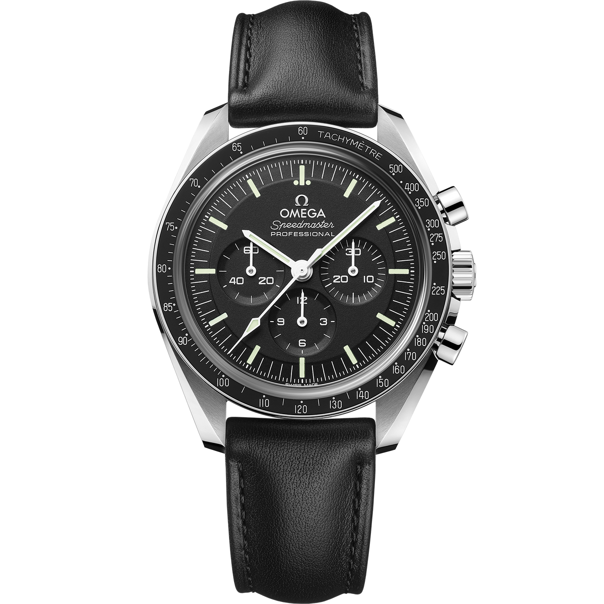 OMEGA Speedmaster Moonwatch Professional 310.32.42.50.01.002, 42 mm steel with black dial – front view
