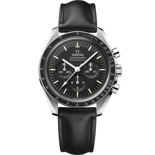 OMEGA Speedmaster Moonwatch Professional 310.32.42.50.01.002, 42 mm steel with black dial – front view