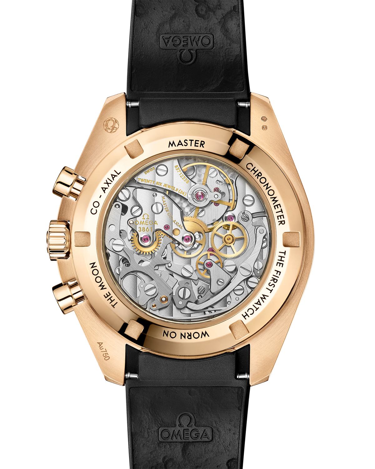 OMEGA Speedmaster Moonwatch Professional 310.62.42.50.99.001, 42 mm moonshine™ gold with yellow dial – official gallery image 2