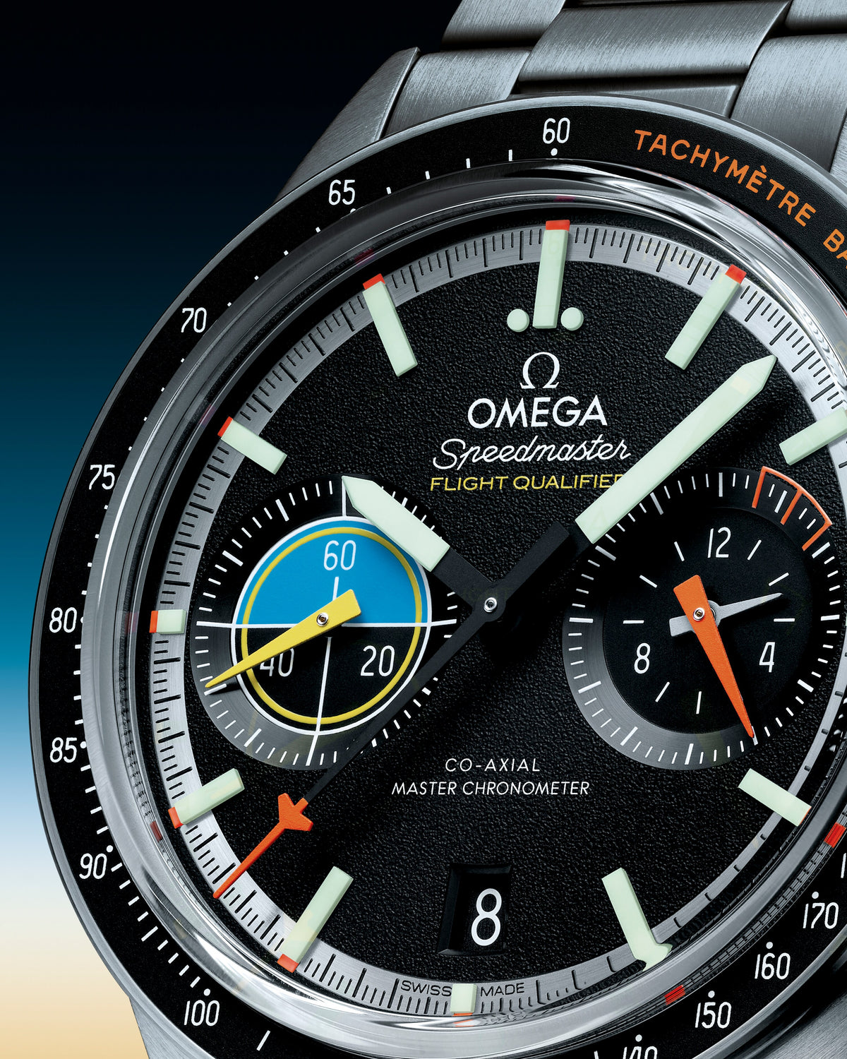 OMEGA Speedmaster Pilot 332.10.41.51.01.002, 40.85 mm steel with black dial – official gallery image 5