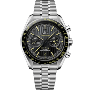 OMEGA Speedmaster Super Racing 329.30.44.51.01.003, 44.25 mm steel with black dial – front view