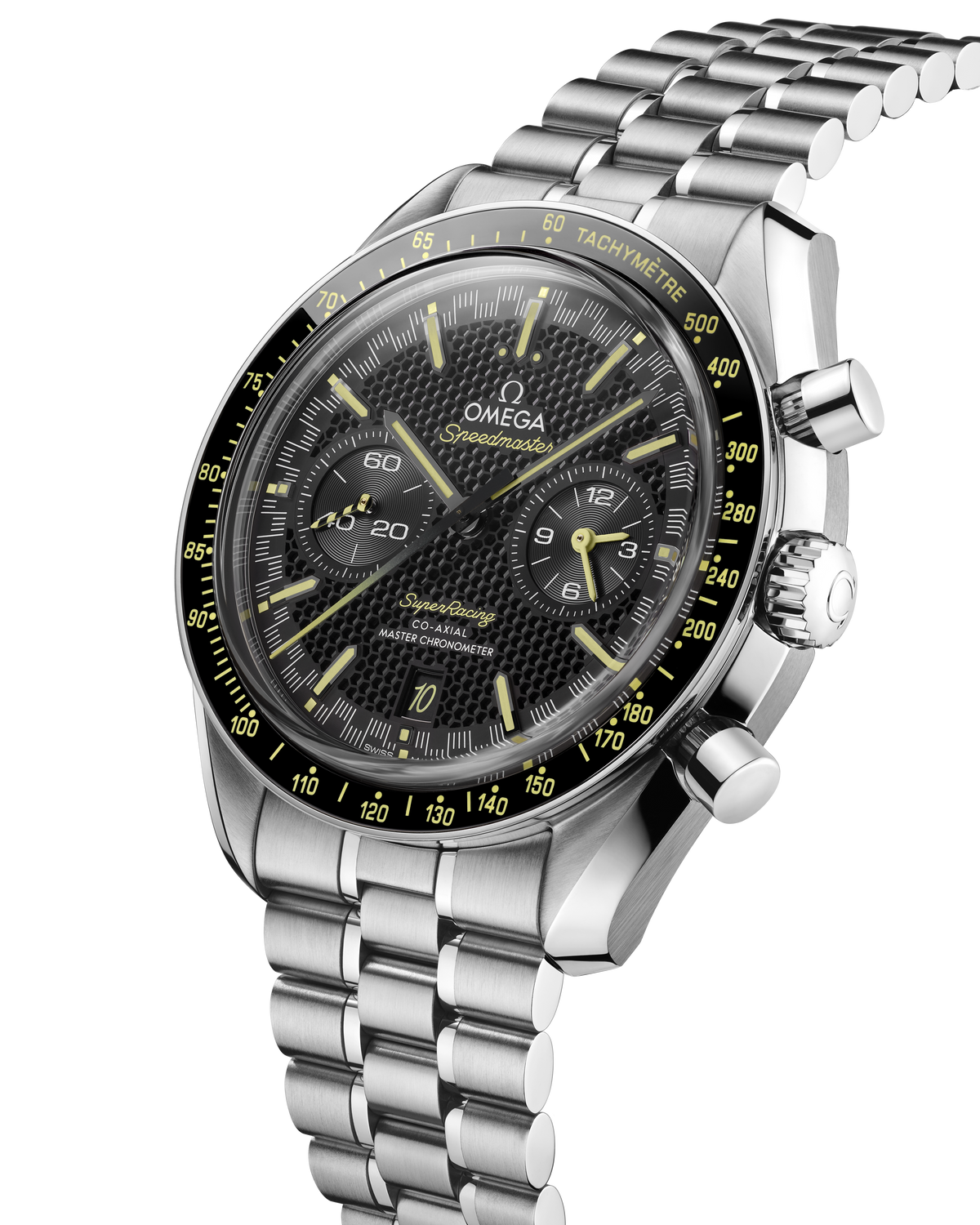 OMEGA Speedmaster Super Racing 329.30.44.51.01.003, 44.25 mm steel with black dial – official gallery image 3