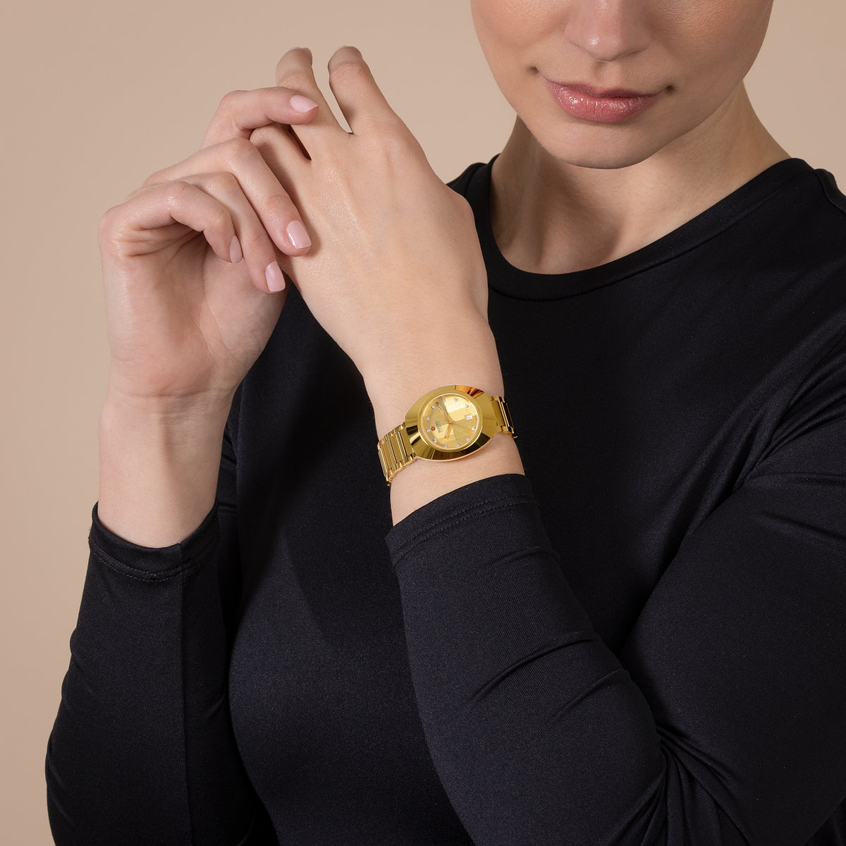 Rado DiaStar Original Automatic Diamonds R12171713 – shown on the wrist