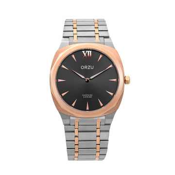 ORZU Analog Black Dial Men's Watch