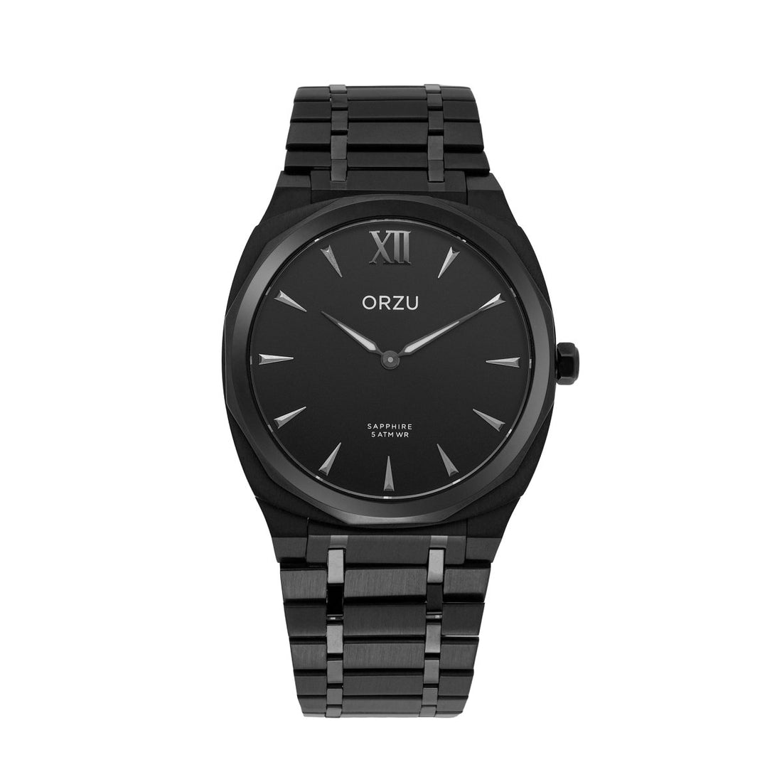 ORZU Analog Black Dial Men's Watch
