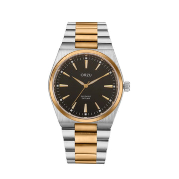 ORZU Analog Black Dial Men's Watch