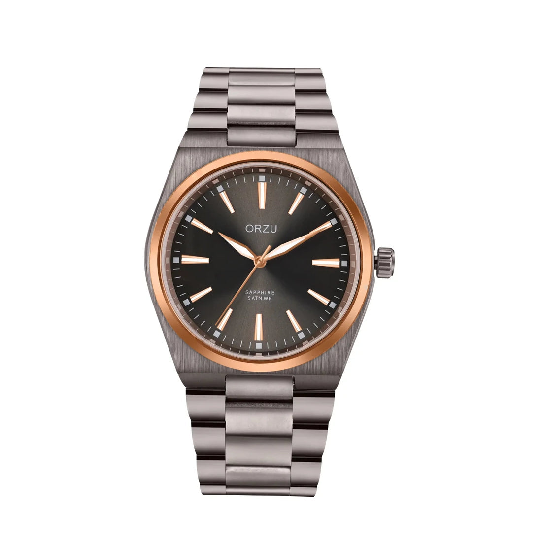 ORZU Analog Black Dial Men's Watch