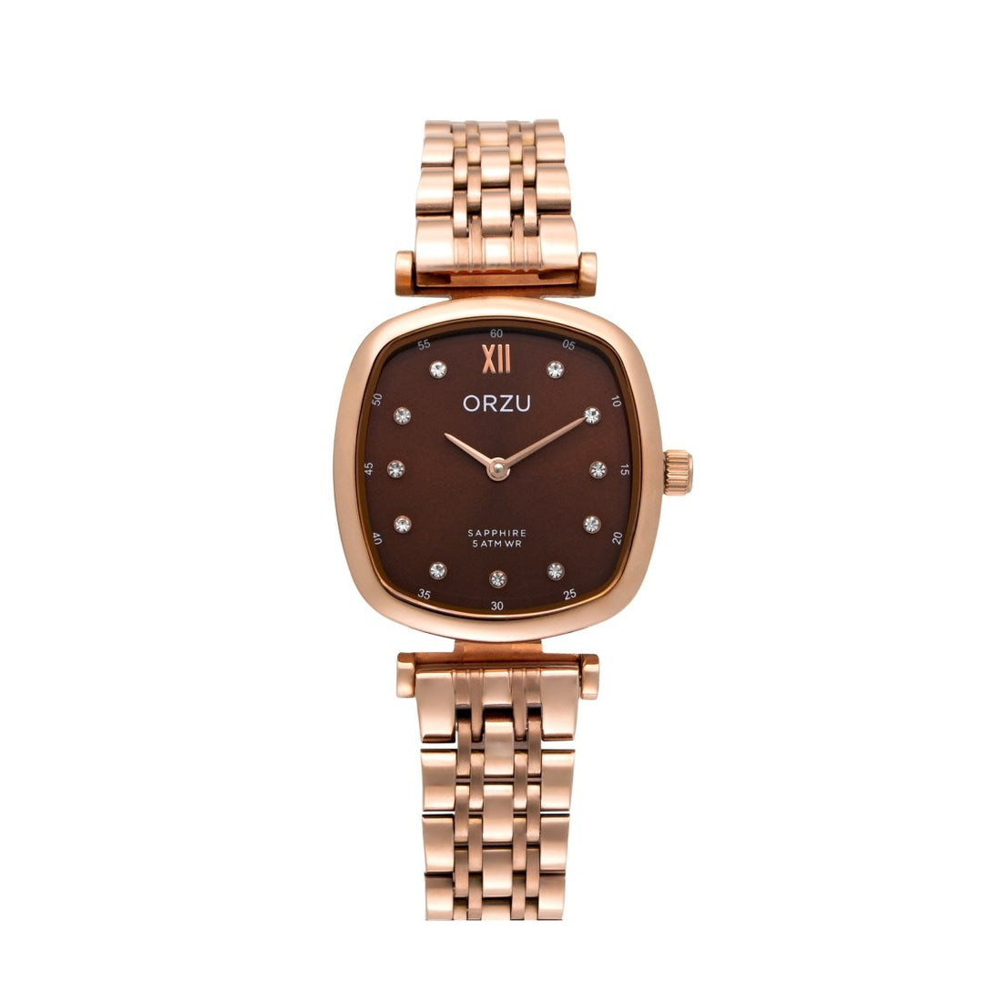 ORZU Analog Brown Dial Women's Watch