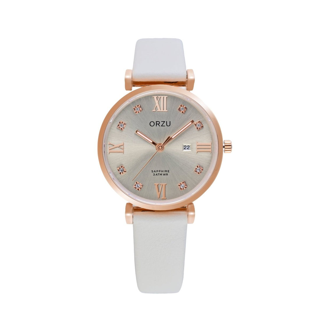 ORZU Analog Silver Dial Women's Watch