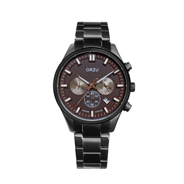 ORZU Chronograph Brown Dial Men's Watch