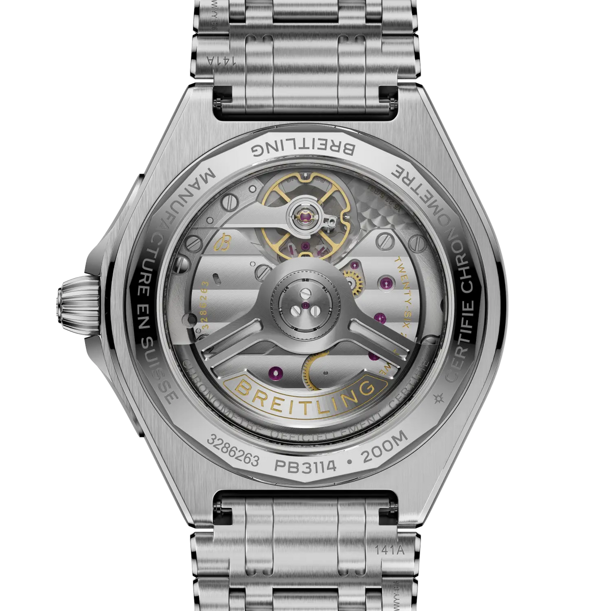 Breitling Chronomat B31 Automatic 40 PB3114101C1A1 – case-back view
