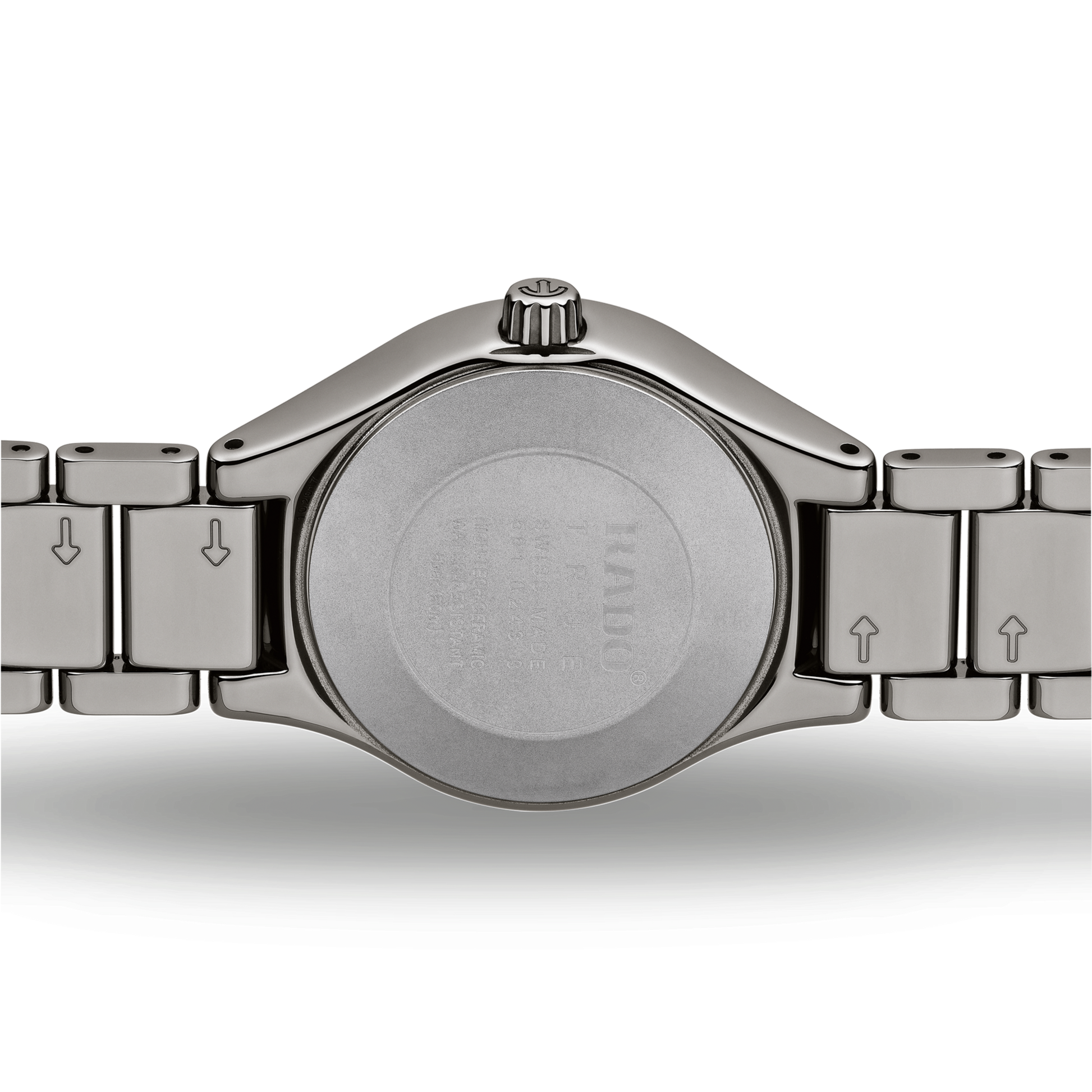 Rado True Automatic Diamonds Grey Dial Women's Watch - Kamal Watch Company
