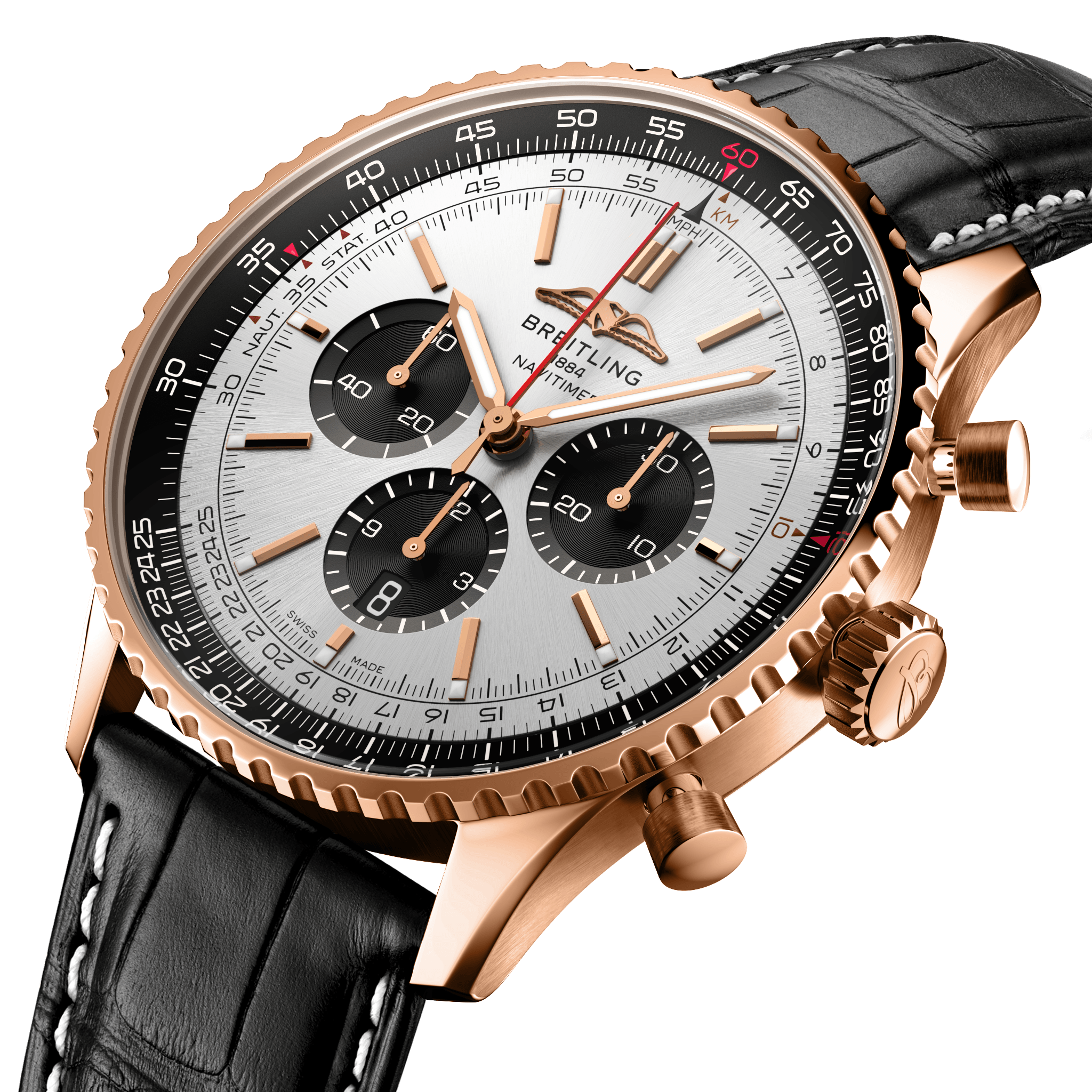 RB0137241G1P1 NAVITIMER B01 CHRONOGRAPH 46 - Kamal Watch Company