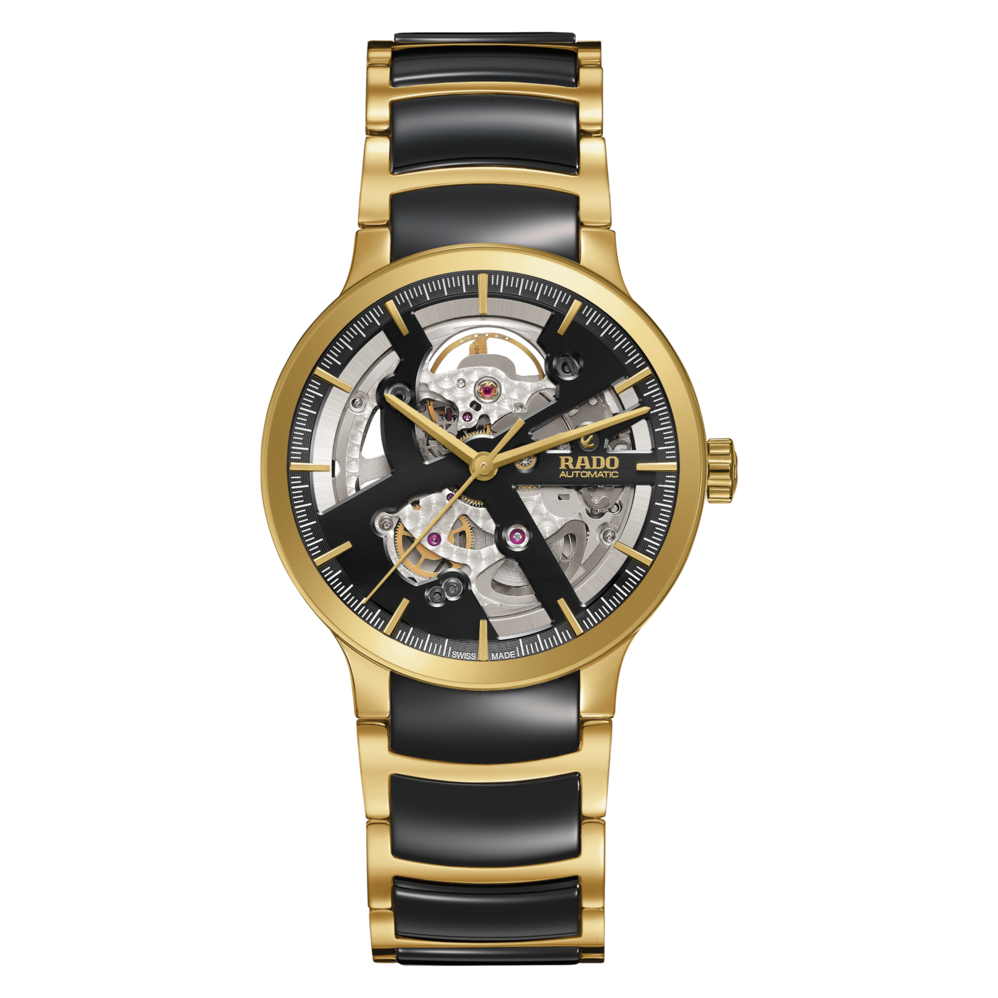 Rado Centrix Skeleton Automatic R30180162 Watch for Men
