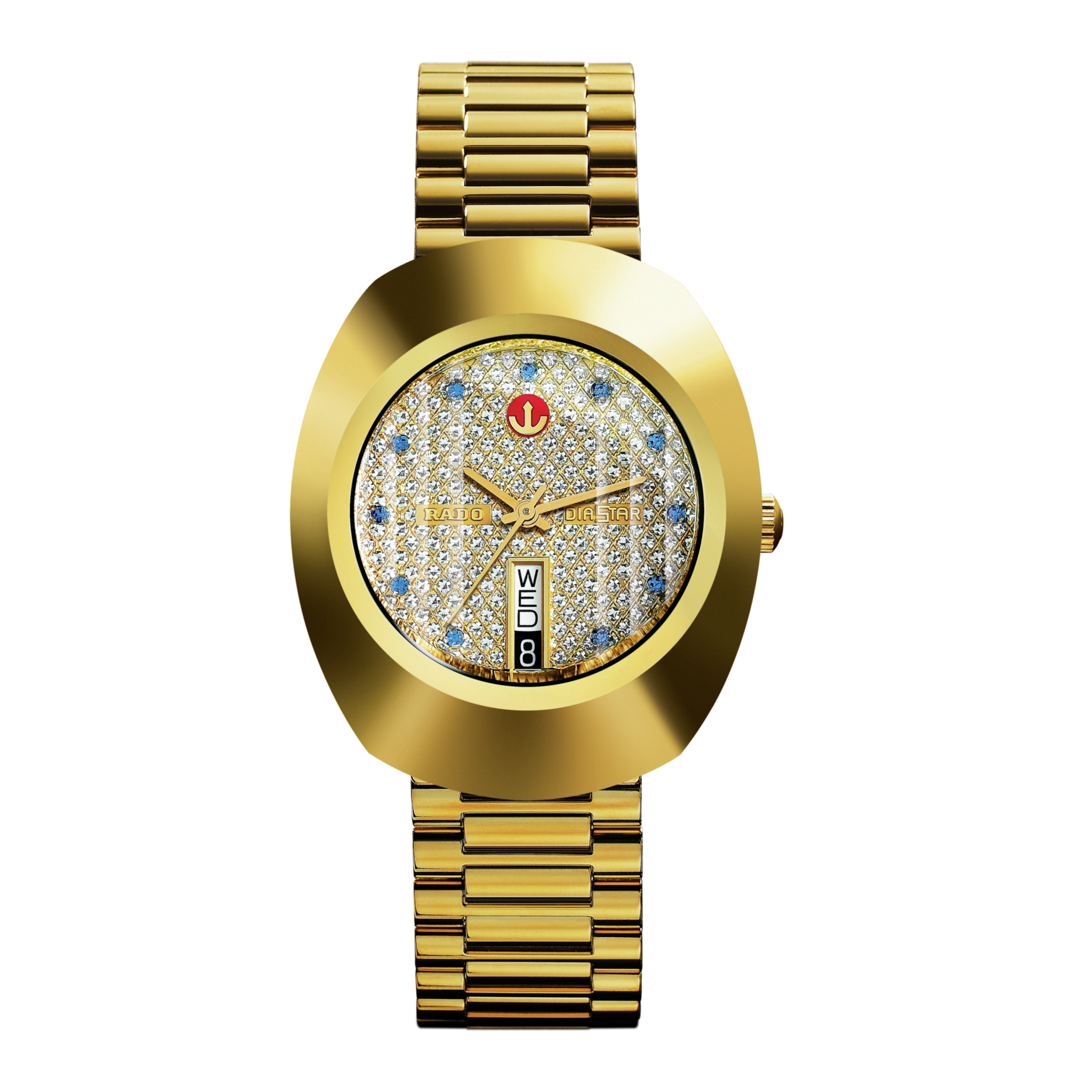 Rado Original Round Champagne R12413313 Watch for Men