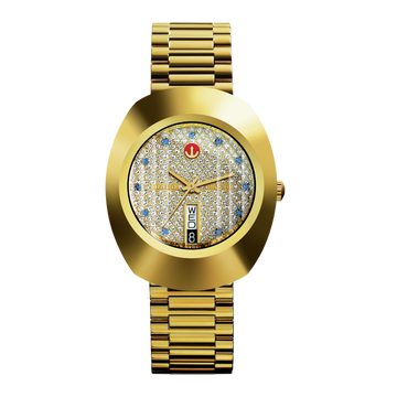 Rado Original Round Champagne R12413313 Watch for Men