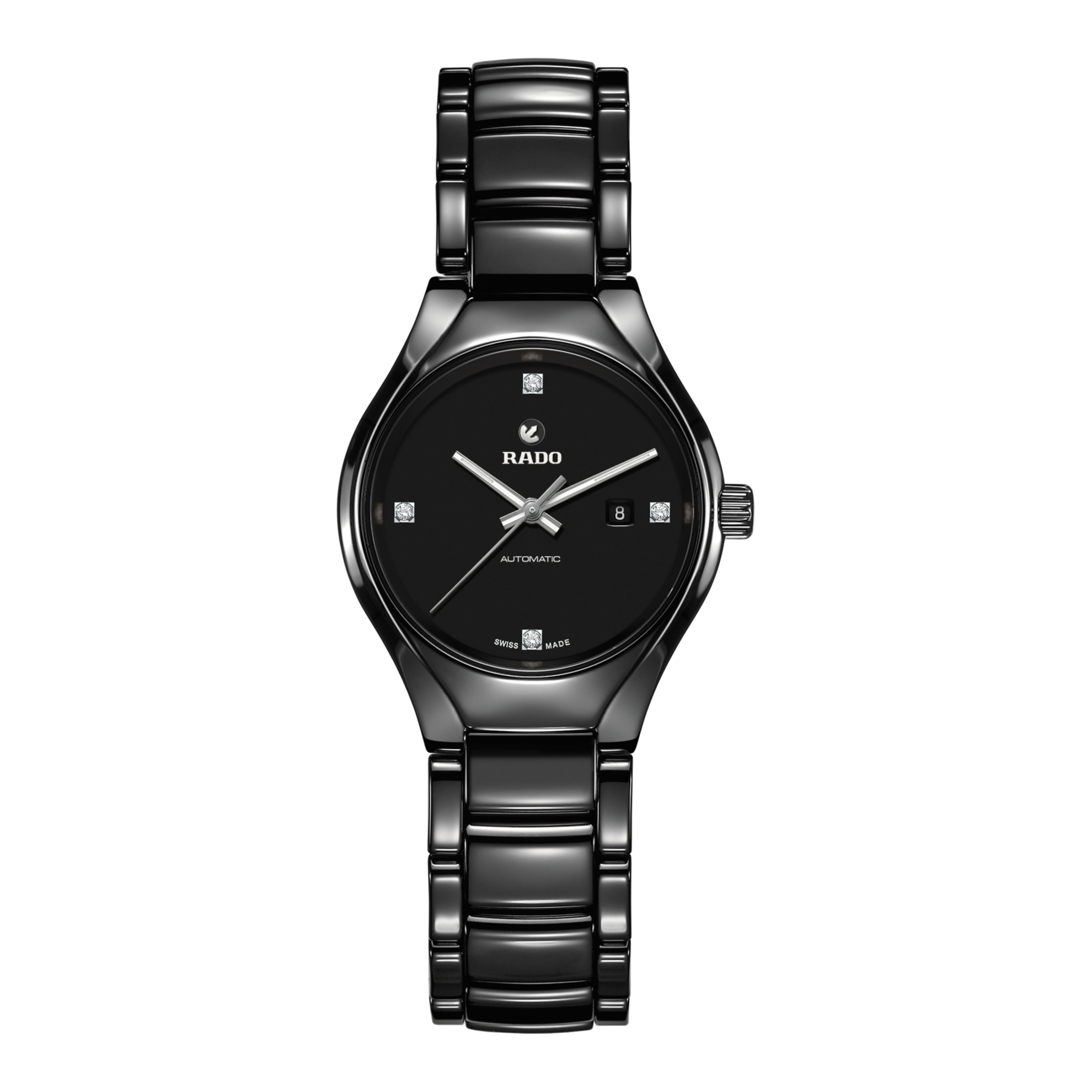 Rado True Round Automatic Diamonds R27242722 Watch for Women