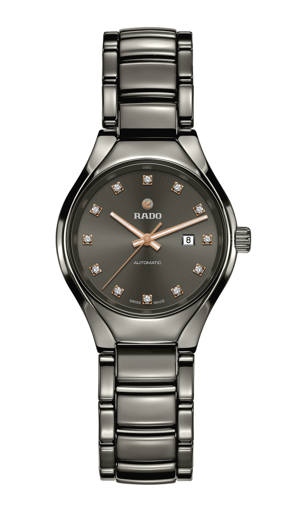 Rado True Round Automatic Diamonds R27243732 – front view