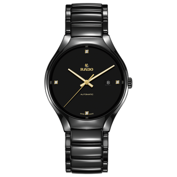Rado True Black Dial Automatic Diamonds R27056712 Watch