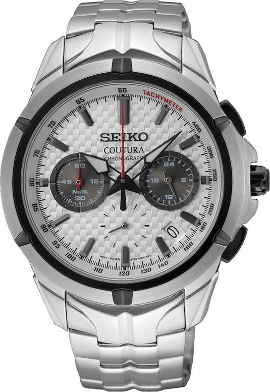SEIKO Coutura Chronograph Watch SSB433P9