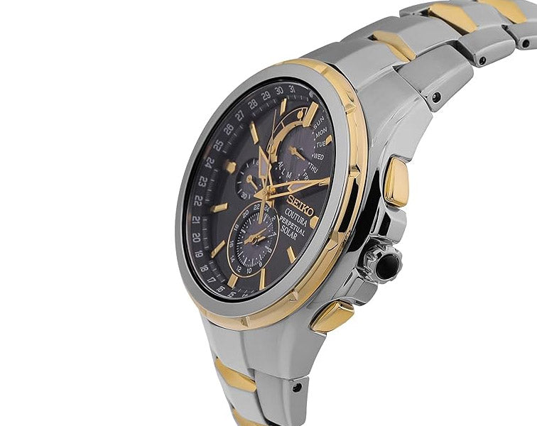 Seiko Coutura SSC376P9 – three-quarter view