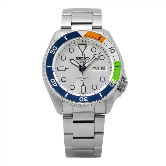 Seiko Men New 5 sports Round White Watches-SRPK83K1