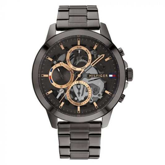 Tommy Hilfiger Men Henry Round Grey Watches-TH1710479 - Kamal Watch Company