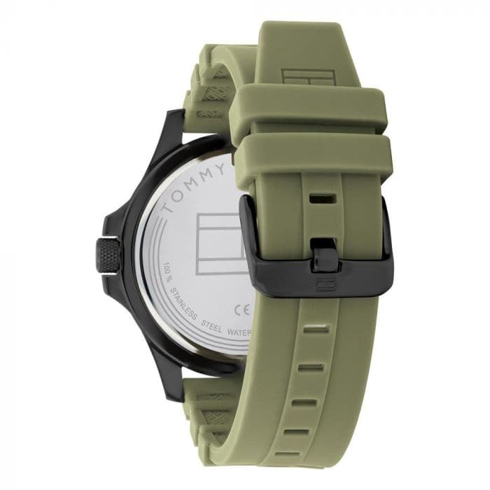 Tommy Hilfiger Men Ryan Round Black Watches-TH1791992 - Kamal Watch Company